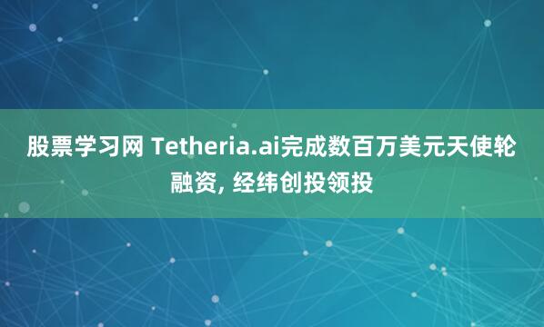 股票学习网 Tetheria.ai完成数百万美元天使轮融资, 经纬创投领投