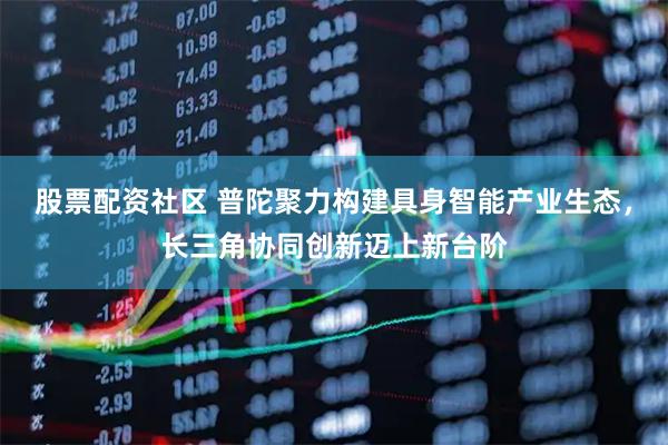 股票配资社区 普陀聚力构建具身智能产业生态，长三角协同创新迈上新台阶