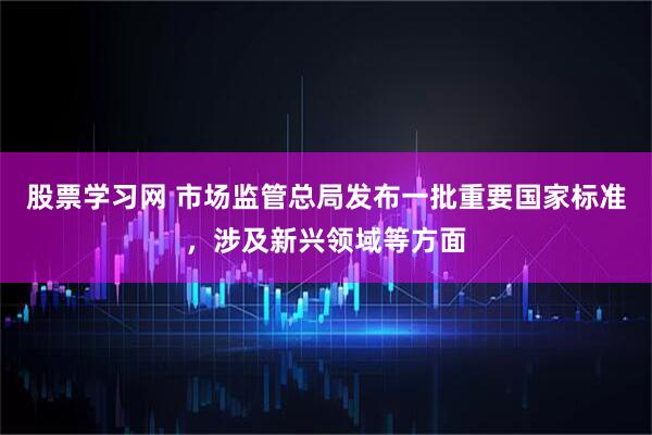 股票学习网 市场监管总局发布一批重要国家标准，涉及新兴领域等方面